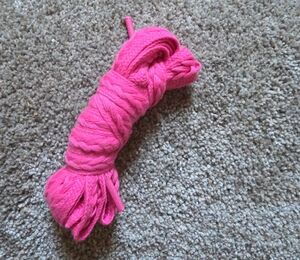 Vibrant Pink Shoelaces.